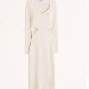 White Abercrombie dress